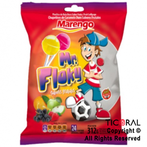 GOLO CHUPETIN MR FLOKY FRUTAL X 24 UNIDADES 312 GR x 1